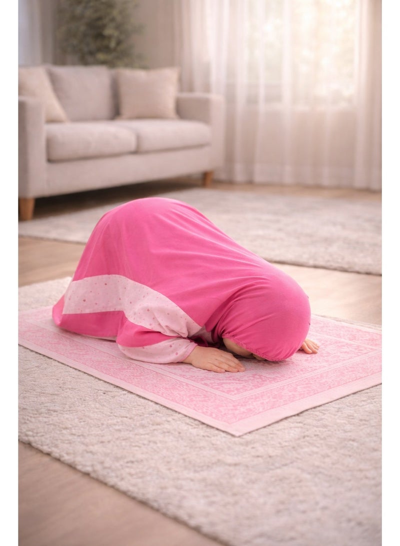 Elanesa  6–7 Years – Kids’ Unique Prayer Attire with Matching Bag and Prayer Mat, Made in Turkey - Image 4